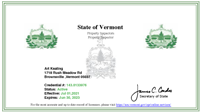 vermont license